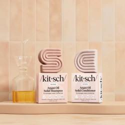 Kitsch Argan Oil Repairing Shampoo Bar & Conditioner Bar Combo Pack