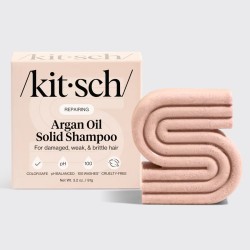 Kitsch Argan Oil Repairing Shampoo Bar & Conditioner Bar Combo Pack