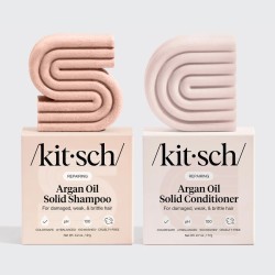 Kitsch Argan Oil Repairing Shampoo Bar & Conditioner Bar Combo Pack